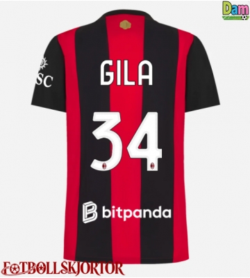 AC Milan Mario Gila #34 Hemmatröja Dam 2026-27 Kortärmad